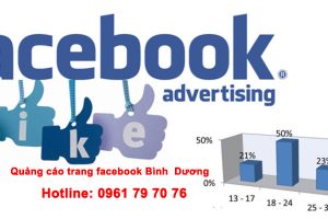 Quảng Cáo Trang Facebook Bình Dương