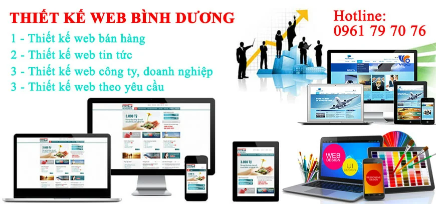 thiết kế web bình dương