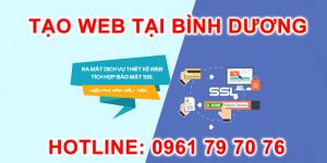 Tạo Web Tại Bình Dương