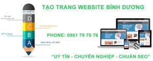 Tạo Trang Website Bình Dương