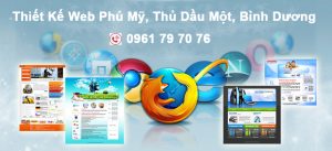 Thiet Ke Web Phu My Thu Dau Mot Binh Duong