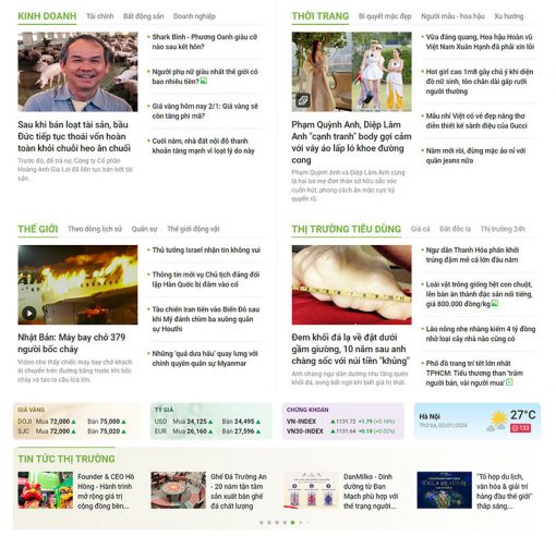 Thiết Kế Web Báo Chí