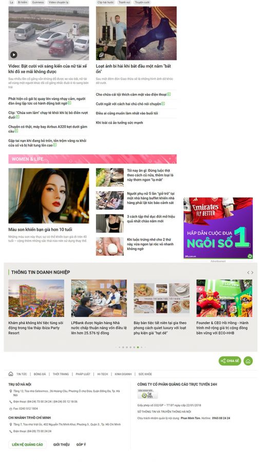 Thiết Kế Web Báo Chí