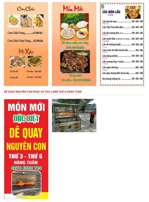 Thiết Kế Web ẩm Thực