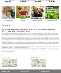 Thiết Kế Web ẩm Thực