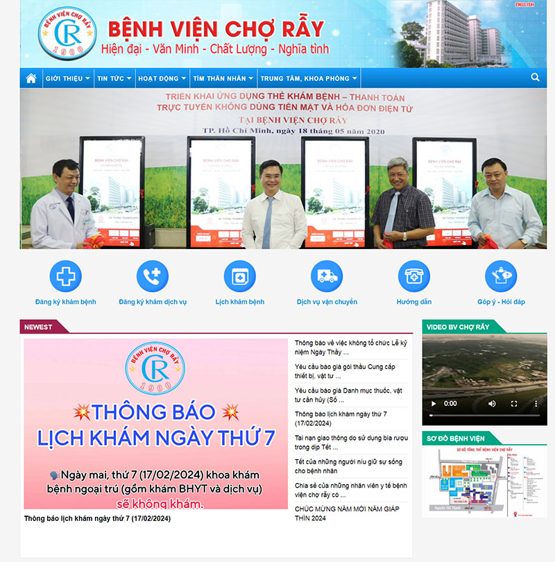 Thiết Kế Web Bệnh Viện Bình Dương