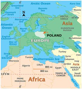 Location Map Of Poland